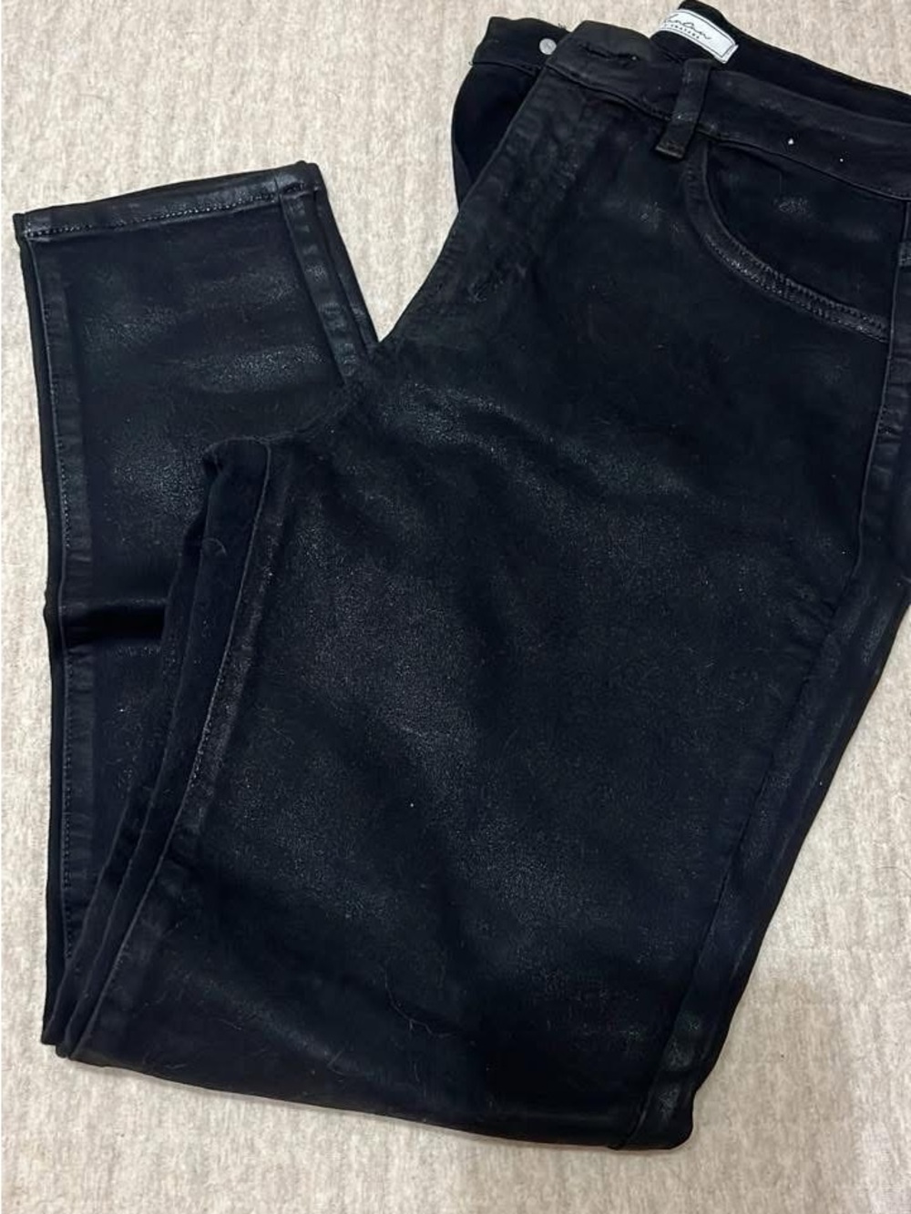Kancan Coated Skinny Jeans